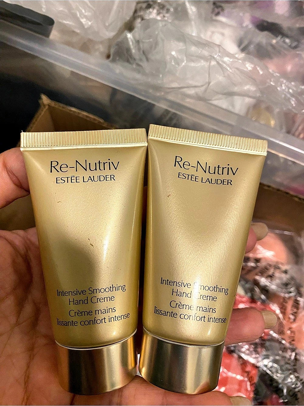 Estée Lauder Re-Nutriv Intensive Smoothing Hand Creme Hand Creme 2-Pack